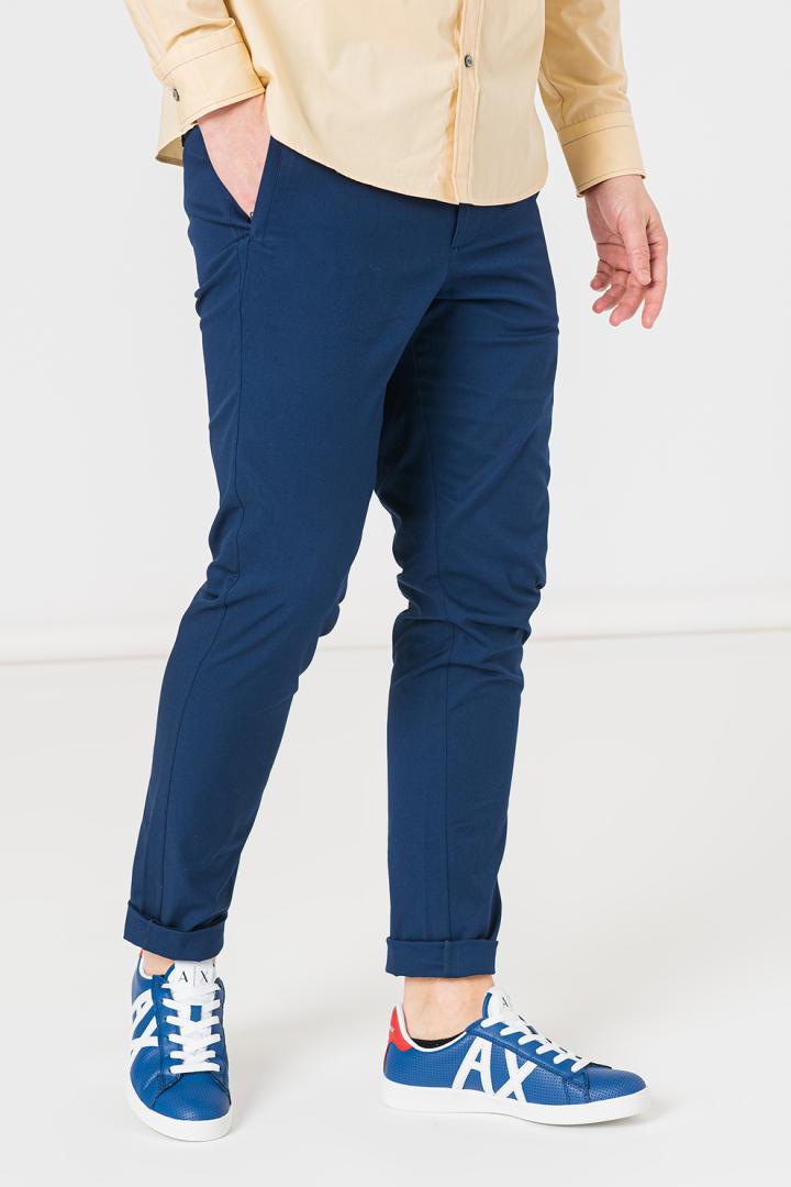 Pegas PANTALONI LUNG CASUAL BARBATI  NAVY S