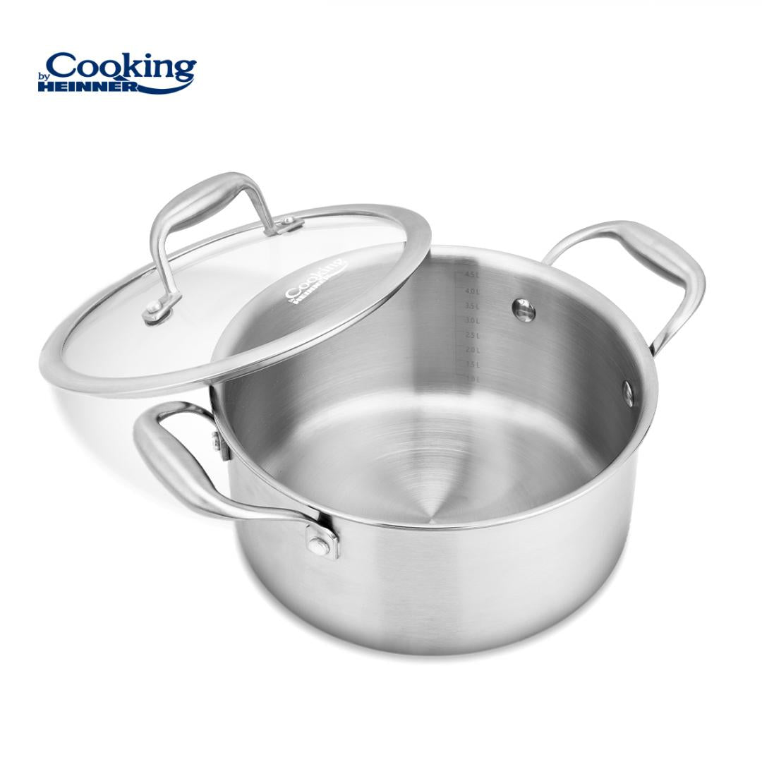 Heinner SEMIOALA INOX+CAPAC 24x12CM, 5L, ATOMIC3
