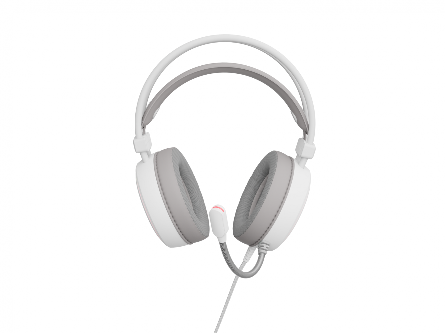 Casti cu fir Genesis Neon 613 G2 alb