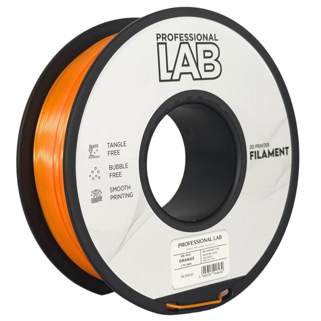 Prof. Lab 3D Filament 1KG HS-PLA Orange (Filament 3D Proffesional Lab)