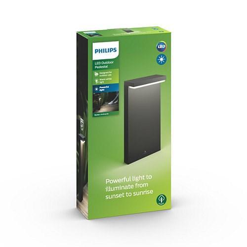 Bustan Pedestal Anthracite 2X4.5W Selv (Stalp LED pentru iluminat exterior Philips Bustan)