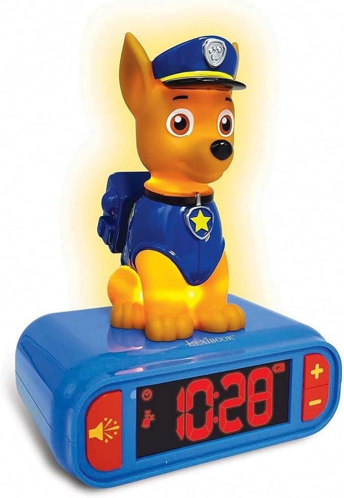 Ceas Desteptator cu Lumina 3D,PAW Patrol