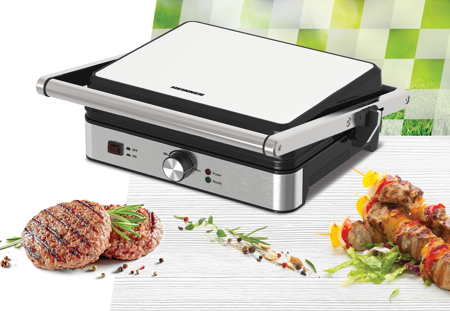 Grill Electric Heinner HEG-K2000SS