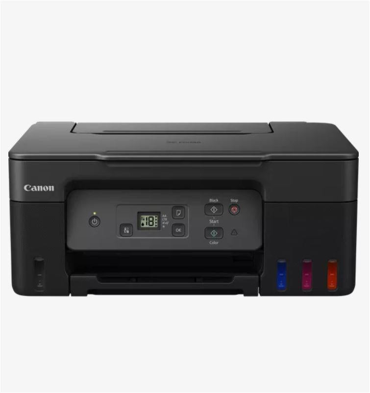 "Multifunctional inkjet color CISS Canon PIXMA G2470, dimensiune A4(Printare, Copiere, Scanare), viteza imprimare 11ipm alb-negru, 6ipm color,rezolutie printare 4800x1200 dpi, imprimare fara margini, alimentarehartie 100 coli, scanner CIS rezolutie 600x12