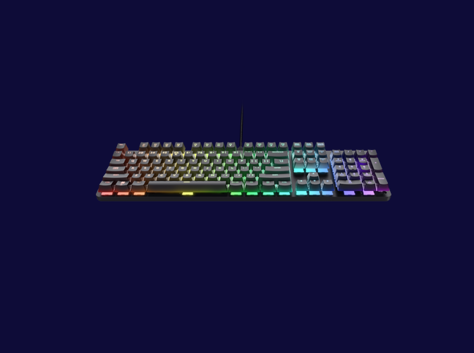 Tastatura mecanica Trust GXT 871 Zora ng