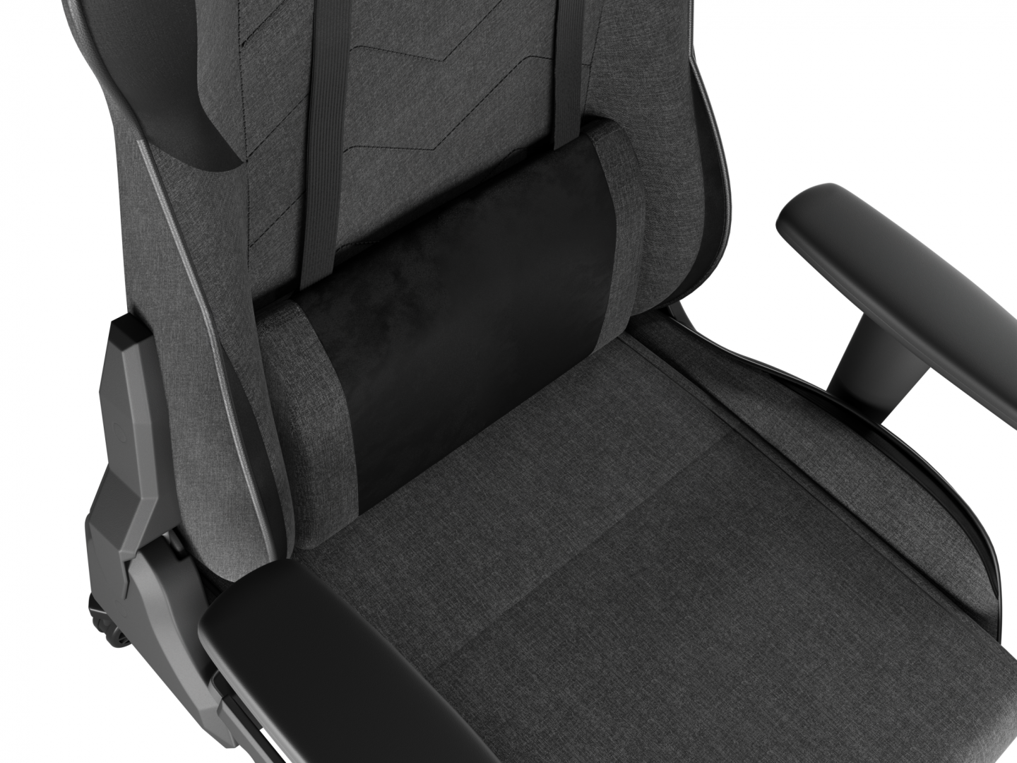 Scaun gaming Genesis Nitro 550 G2, material Synthetic PU + Textil, reglabil pe inaltime, greutate maxima suportata 150 kg, inaltime scaun reglabil 46.5 - 53.5 cm, spatar ajustabil 135°, dimensiuni roti 60mm, gri