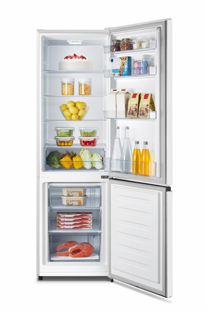 Combina frigorifica HEINNER HC-N269F+, 269 l, Clasa: F, Nu, Alb