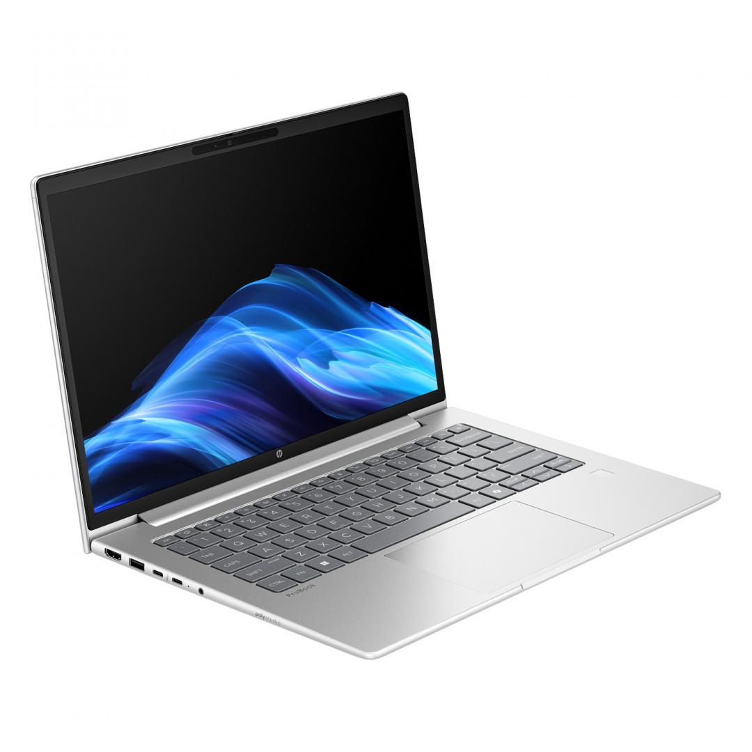 Laptop HP ProBook 4 G1a cu procesor AMD Ryzen 7 250 8 Core (3.3 GHz up to 5.1 GHz, 16MB)- 16 NPU TOPS, 14.0 inch WUXGA, 24GB DDR5, SSD 1TB PCIe NVMe, AMD Radeon Graphics, Windows 11 Pro 64bit, AI PC(<40 TOPS), Pike Silver, 1yw