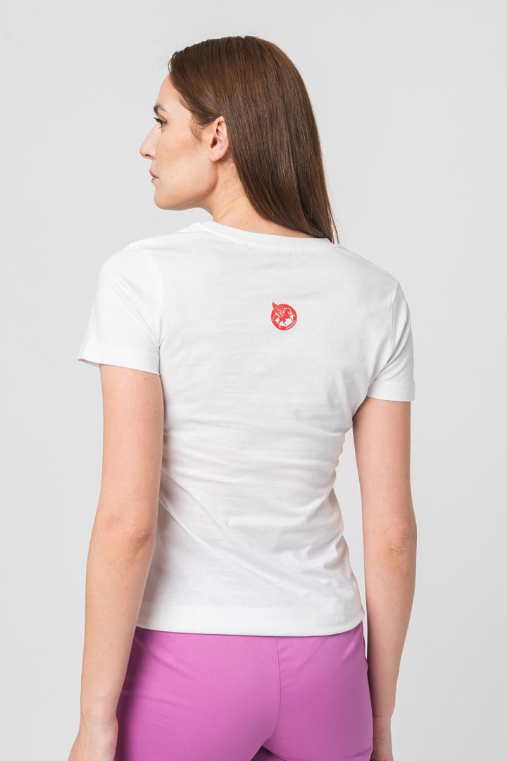 Pegas TSHIRT CASUAL F BICICLETA COLOR WHITE-S