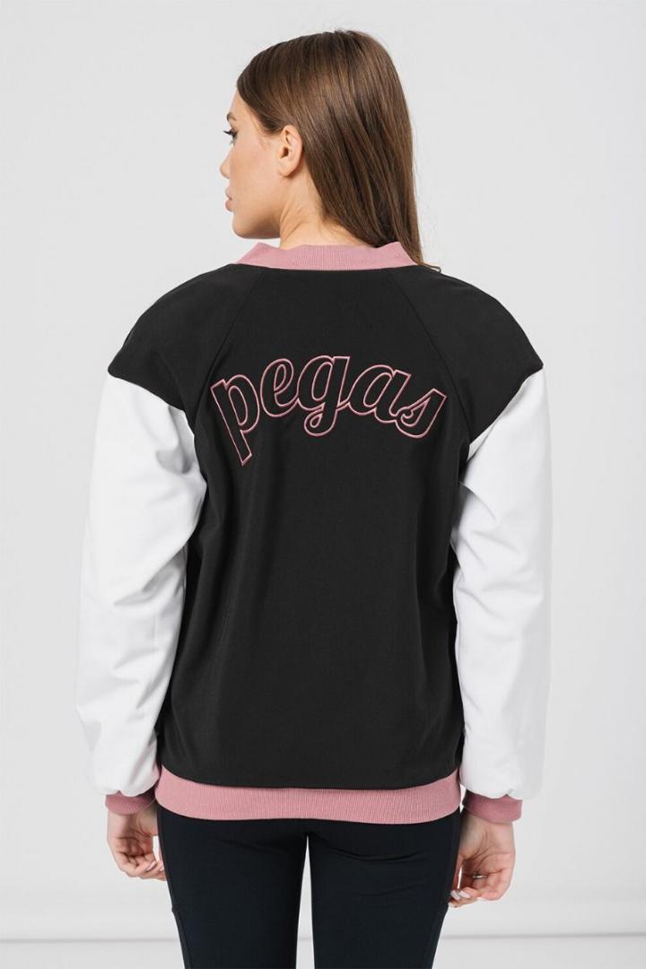 W JACHETA BOMBER  PINK  L