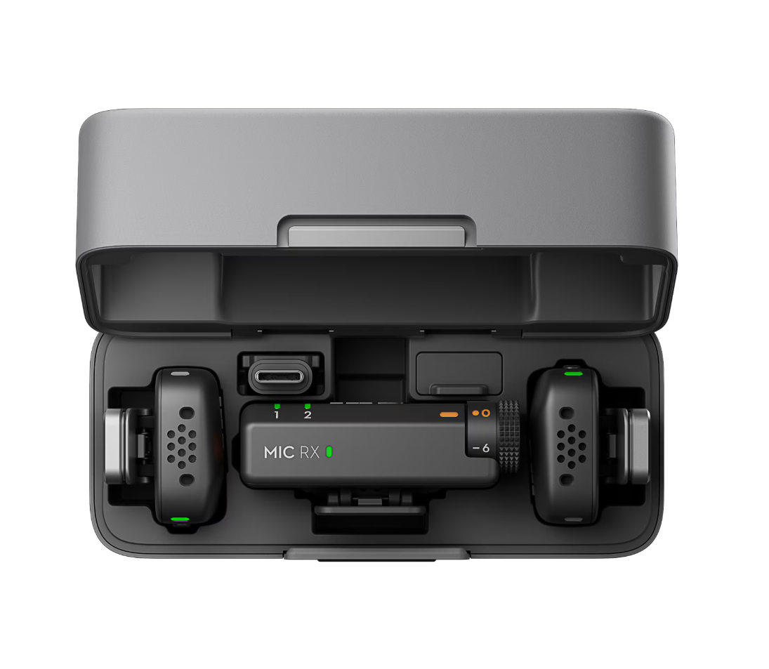 DJI Mic Mini 2x microfon, 1x receptor (Microfon DJI Mic Mini)