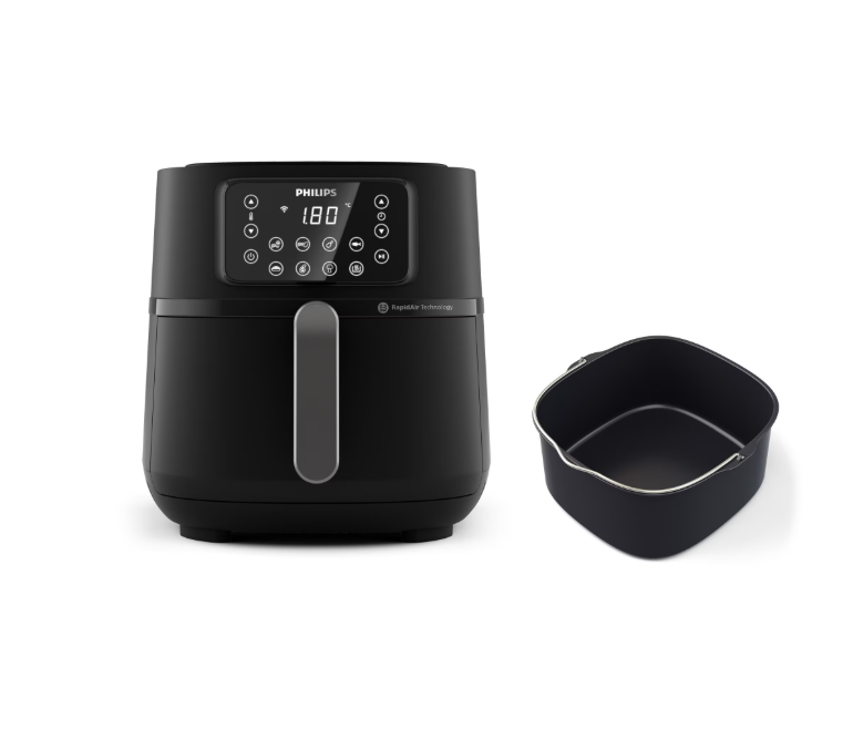 Friteuza fara Ulei Philips HD9285/93 (Friteuza cu aer cald Philips HD9285/93 seria 5000 XXL conectat)