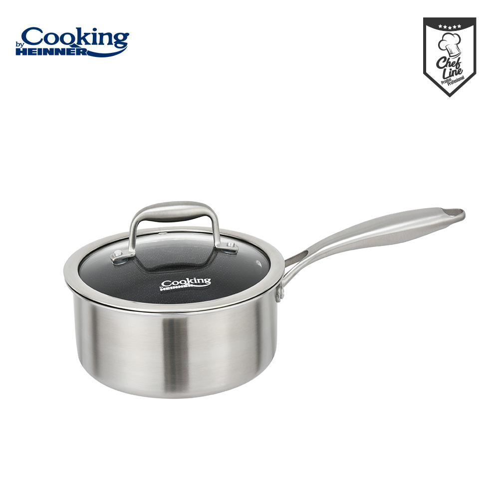 Heinner CASEROLA INOX+CAPAC 18X9CM,2L,TITANIUM3