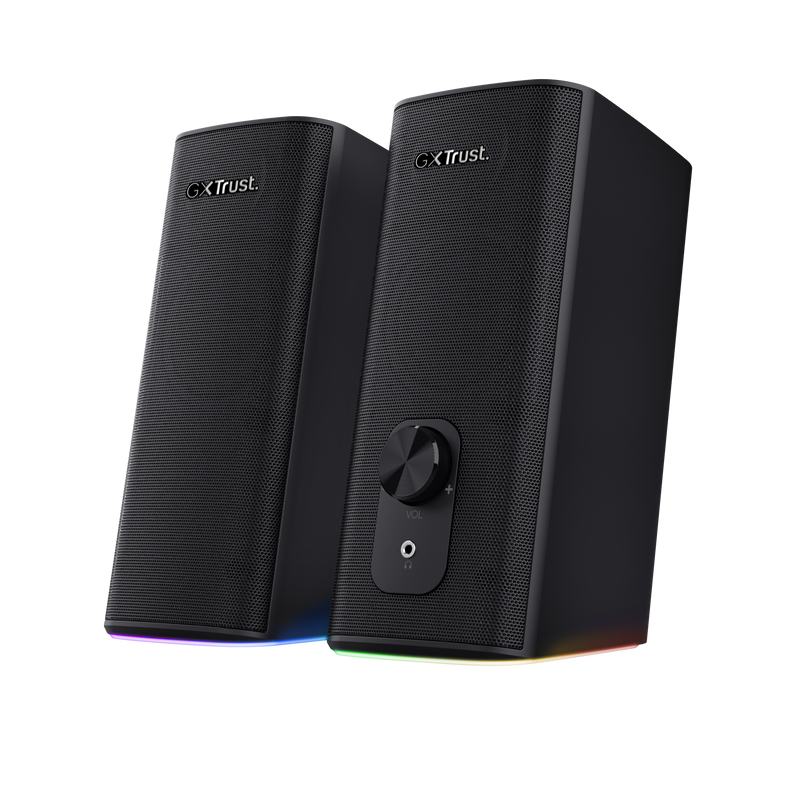 Boxe Trust GXT 612 Cetic, putere maxim iesire 18W, frecventa de raspuns 20 Hz - 20.000 Hz, impendanta 10000 Ohm, negru