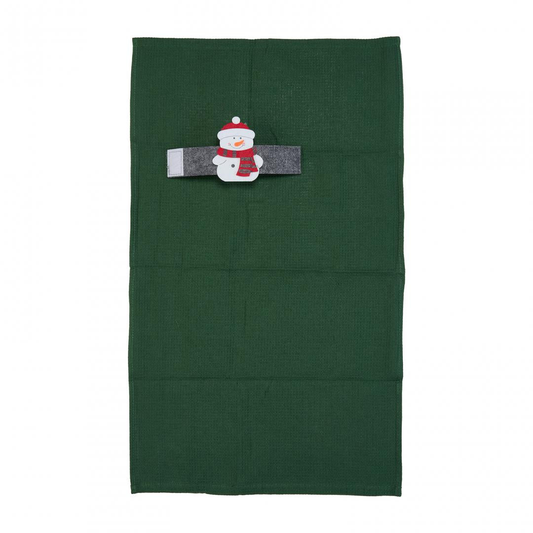 Prosop de bucatarie cu agatatoare, 38x63 Green