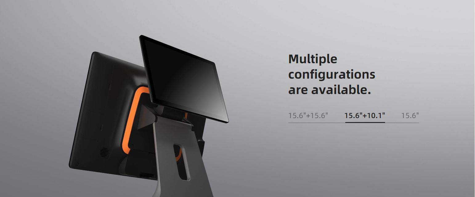 Sunmi Desktop POS System L1572 T2s Lite (sunmi Desktop POS System L1572 T2s Lite En (15.6" + 10.1")
