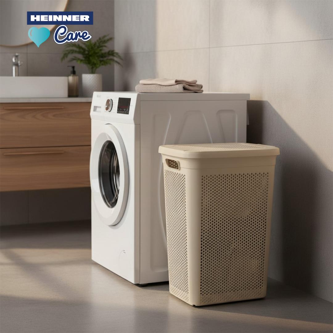 Heinner COS PENTRU RUFE SLIM DIN PLASTIC, 38L