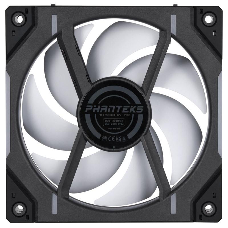 Phanteks D30 Pwm Rs Afw D-RGB 3x 120MM N (Ventilator Carcasa Phanteks D30-120)
