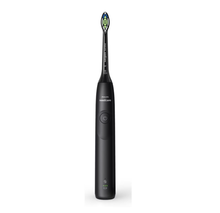 Periuta de dinti electrica PHILIPS Sonicare 5300 HX7101/02, 62000 miscari/min, 1 program, 1 capat, Negru