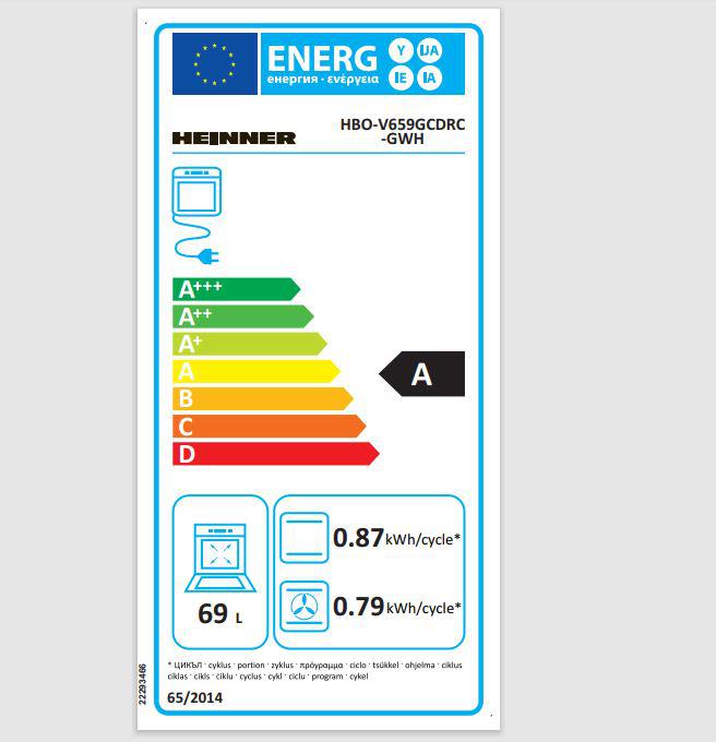 Cuptor Heinner HBO-V659GCDRC-GWH (cuptor Incorporabil Heinner HBO-V659GCDRC-GWH)