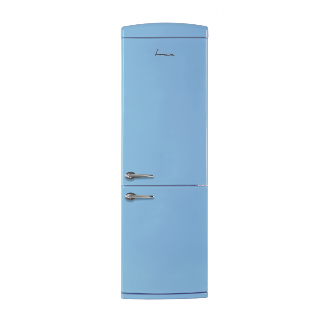 Combina frigorifica FRAM FC-VRR341BLE++, 340 l, Clasa E, Bleu