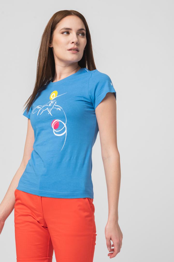 TSHIRT CASUAL F CAL PEGAS AZURE-XS