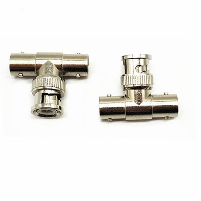 Conector Bnc Tata la 2XBNC Mama (Conector Bnc Tata la 2 X conectori Bnc Mama)