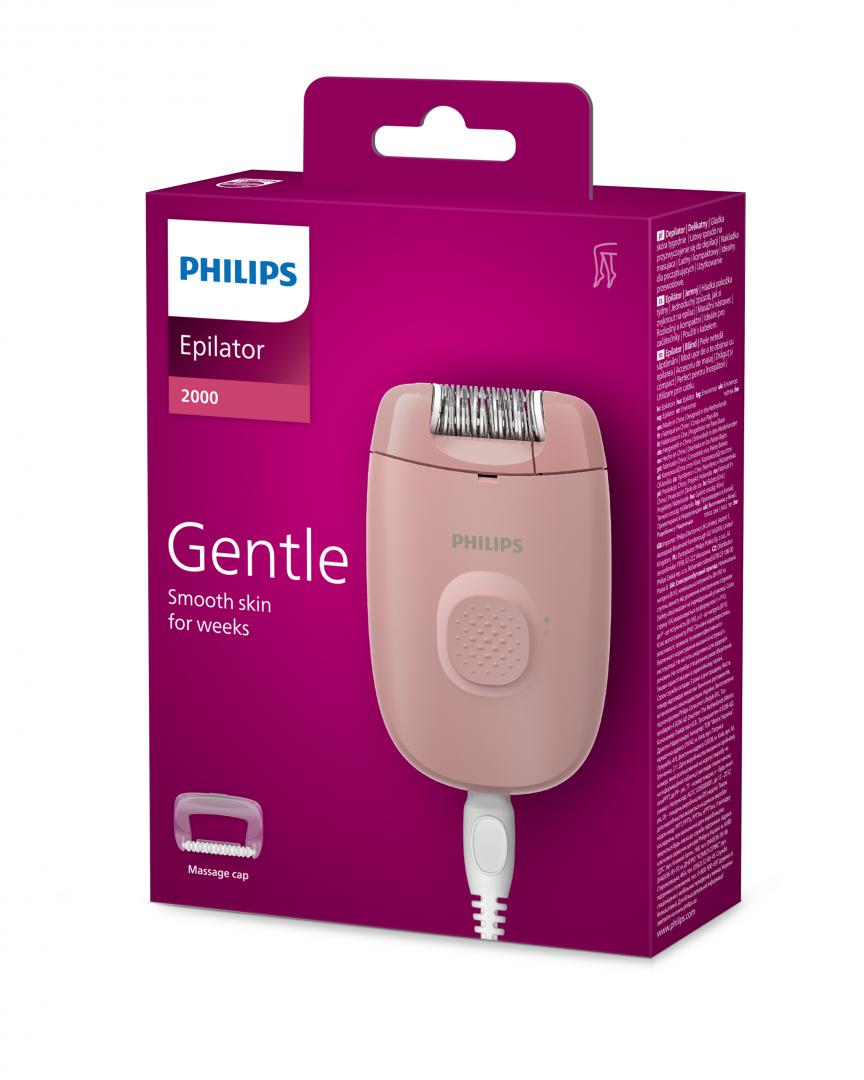 Epilator cu fir Philips BRE227/00 (Epilator cu fir Philips Seria 2000 BRE227/00)