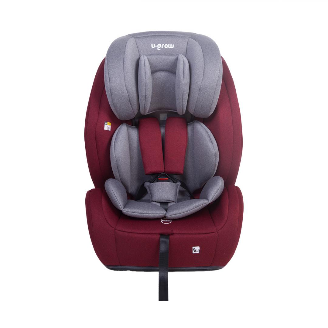 Scaun auto,isofix/top tether,red,U-Grow