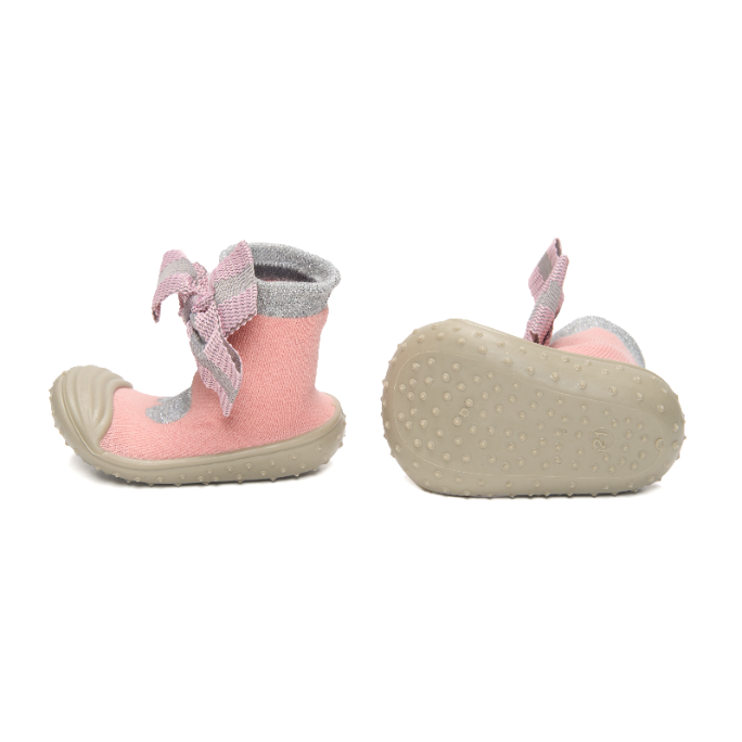 Sosete antider, pink/grey,size 23,U-Grow