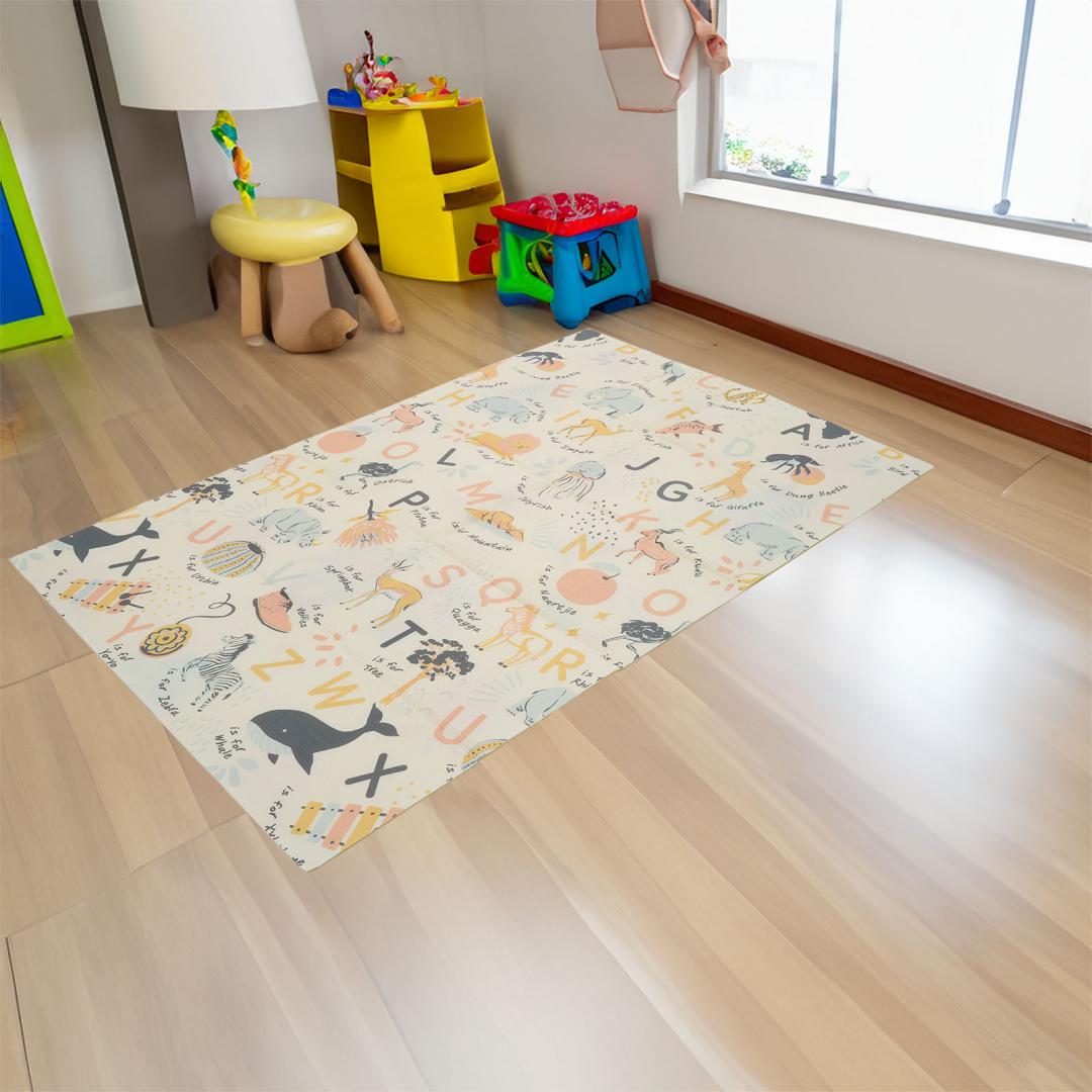 Covor de joaca120*180*1cm,alfabet,U-Grow
