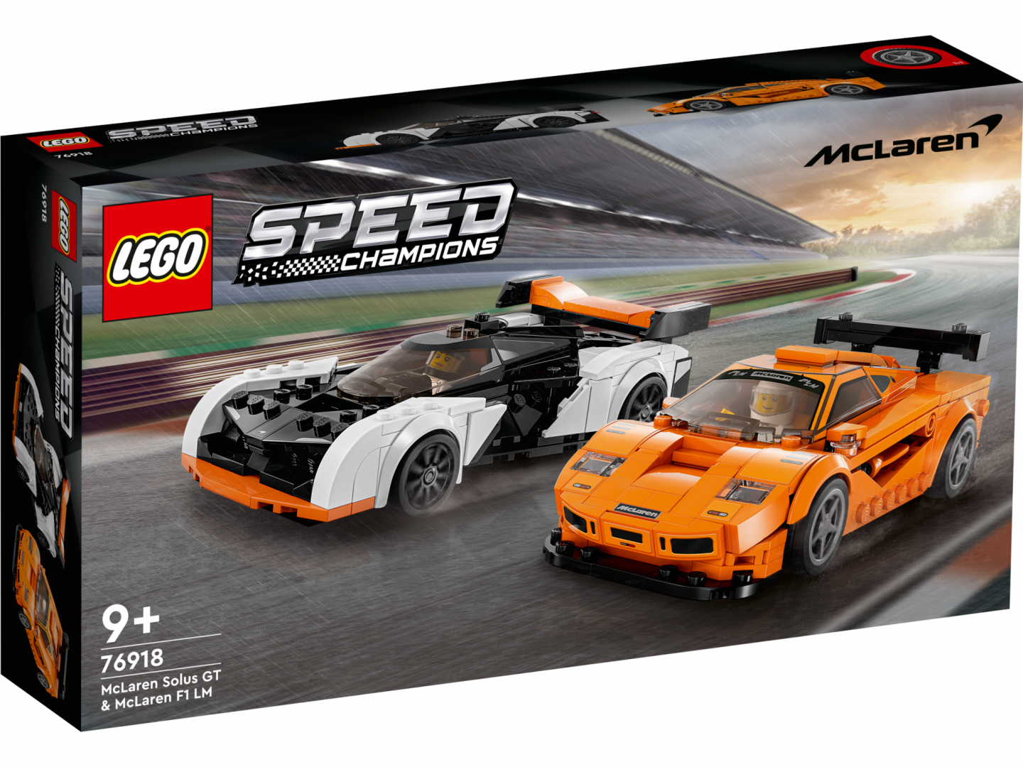 MCLAREN SOLUS GT&MCLAREN F1 LM,LEGO76918