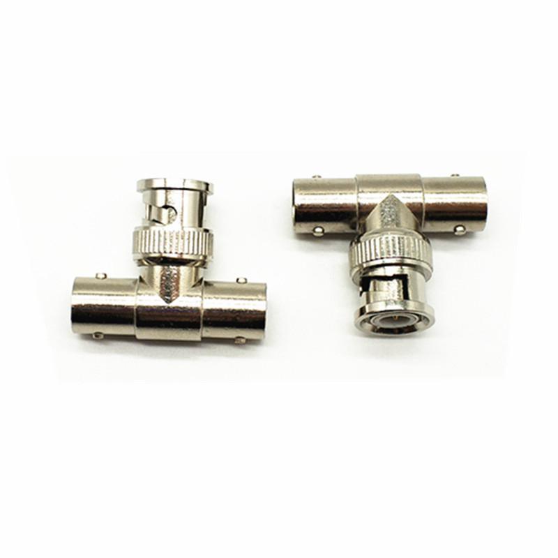Conector Bnc Tata la 2XBNC Mama (Conector Bnc Tata la 2 X conectori Bnc Mama)