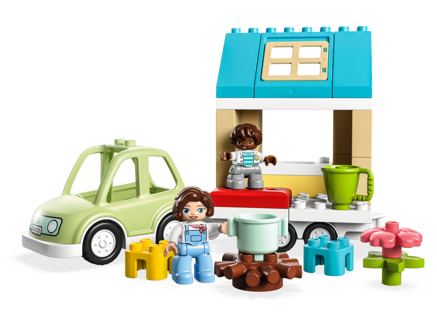 Casa de Familie pe Roti, Lego 10986 (10986 Casa de familie pe roti)