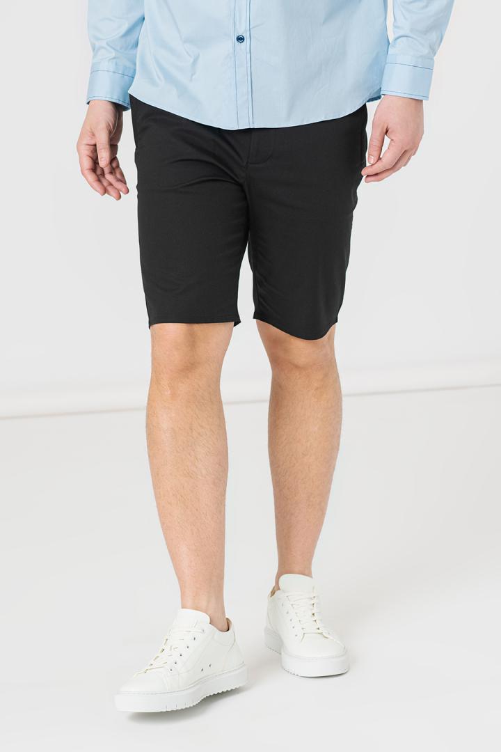Pegas PANTALONI SCURT CASUAL BARBATI BLACK XL