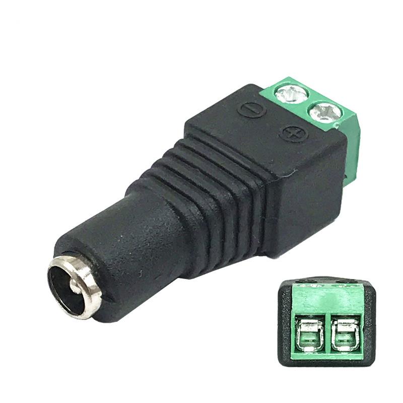 Conector Alimentare Mama cu Surub 10BUC (Conector de alimentare (mama))
