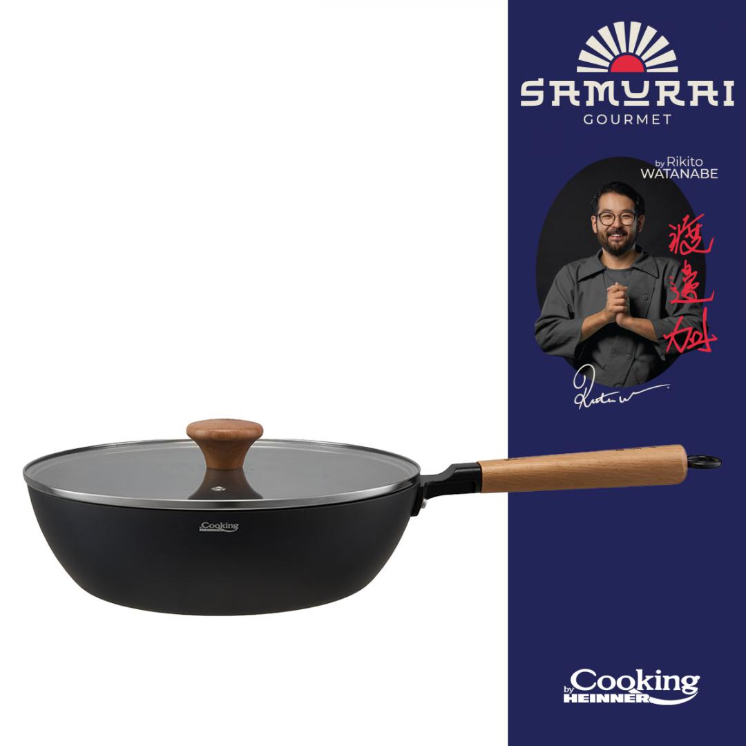 Heinner TIGAIE WOK+CAPAC 28X8CM,RIKITO WATANABE