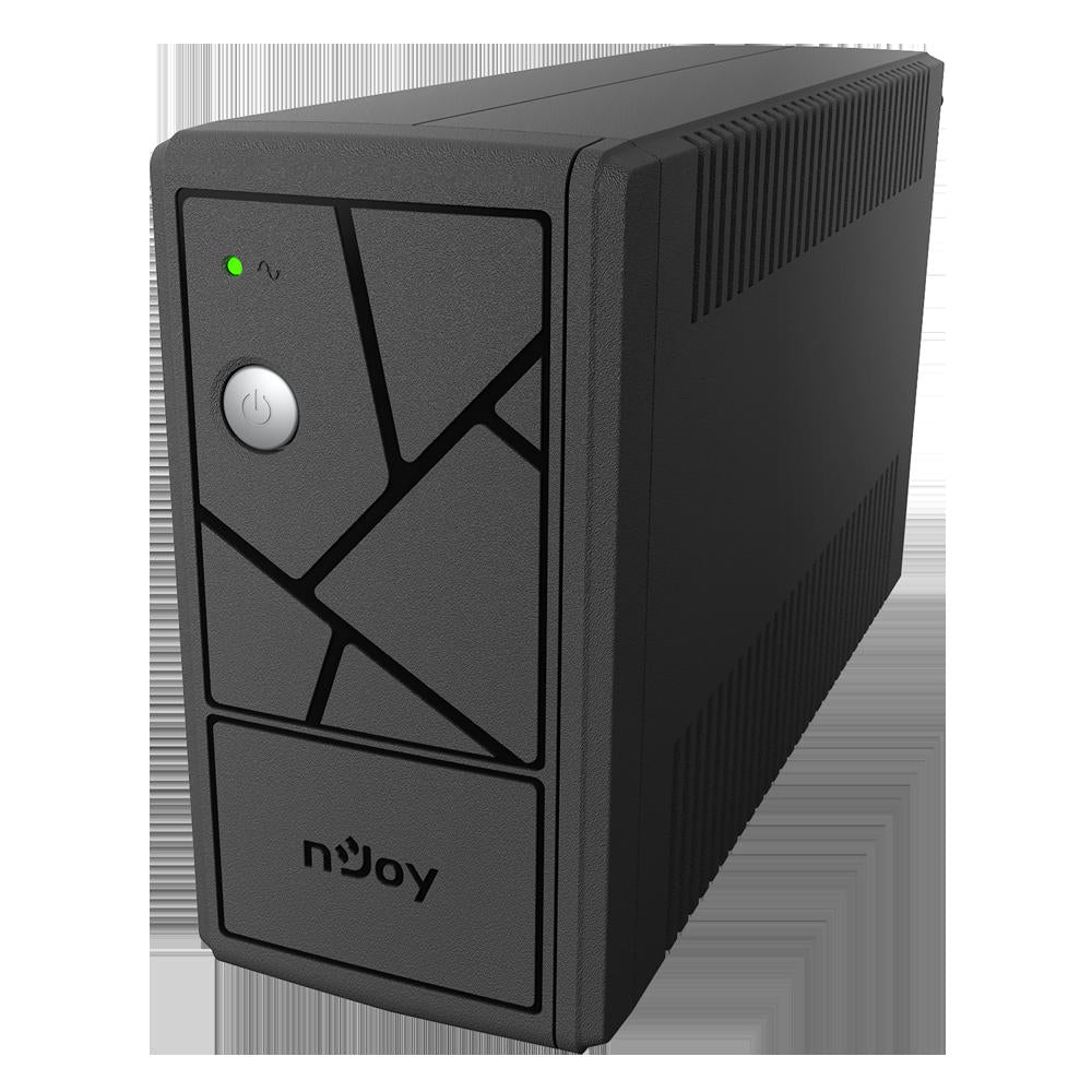 RESIGILAT | UPS NJOY Keen 800, 800VA/480W, Line-interactive, 2 Prize Schuko cu Protectie, Repornire Automata, Reglaj Automat al Tensiunii NJOY