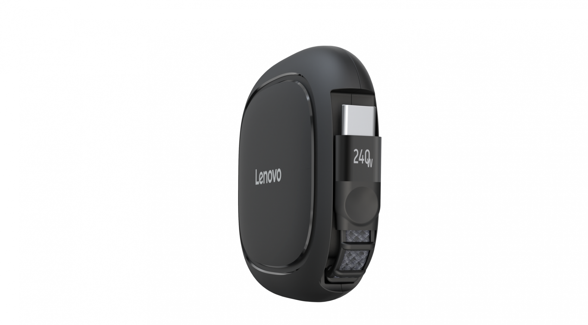 Lenovo 240W USB-C Retractable Cable Bk