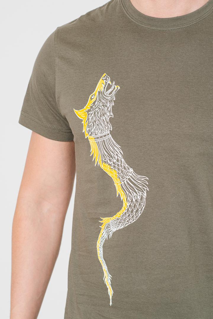 Pegas TRICOU CASUAL DRACON BARBATI GRAY-M