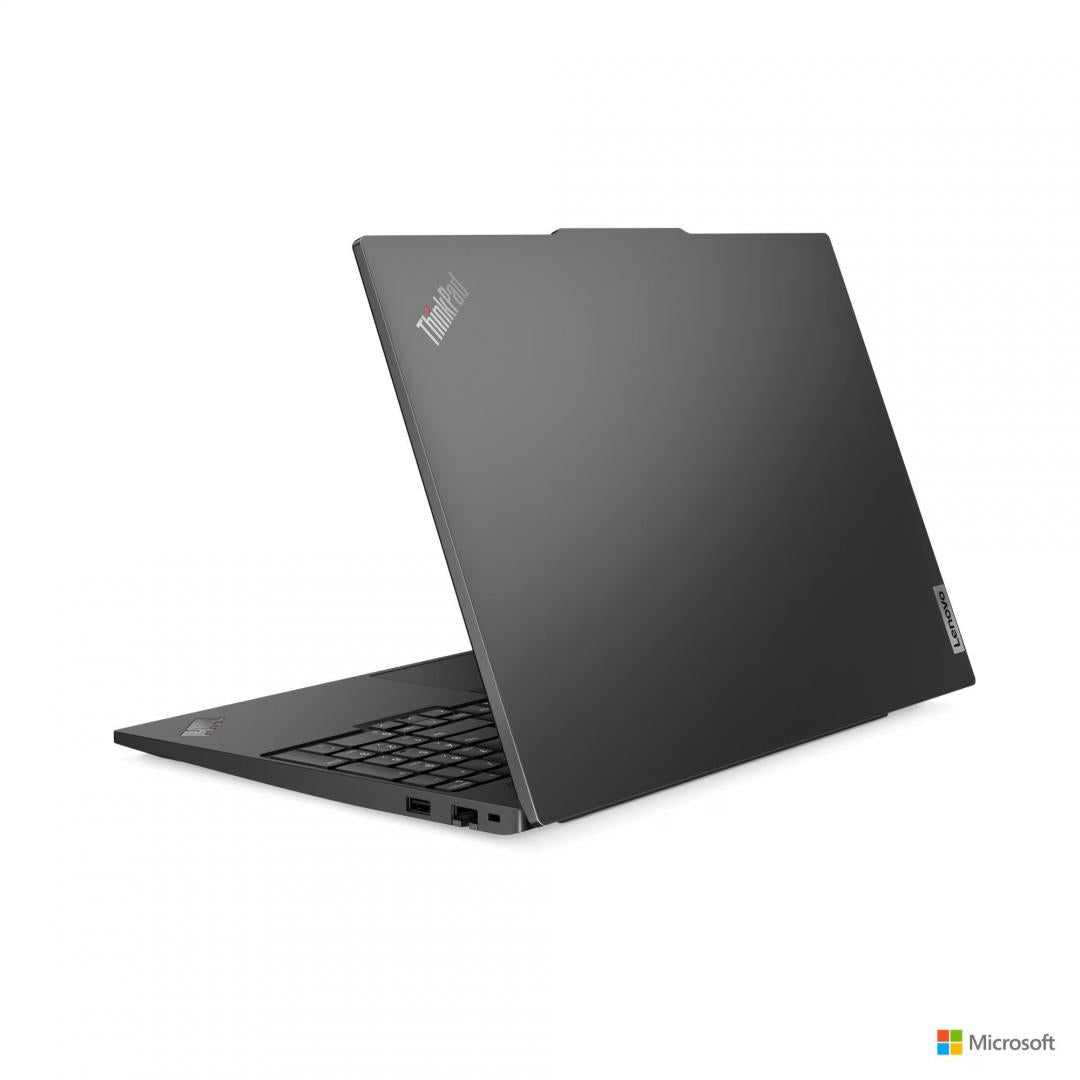 Laptop Business Lenovo ThinkPad E14 Gen 7, cu procesor Intel Core Ultra 7 255H, 14'' IPS, 16 GB DDR5, 1 TB SSD, Intel Arc 140T, Fara OS, 3 ani Garantie