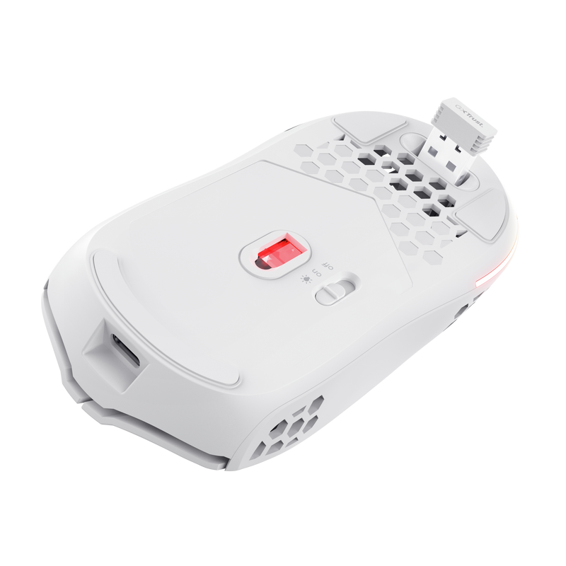 Mouse Trust GXT 929W Helox, alb