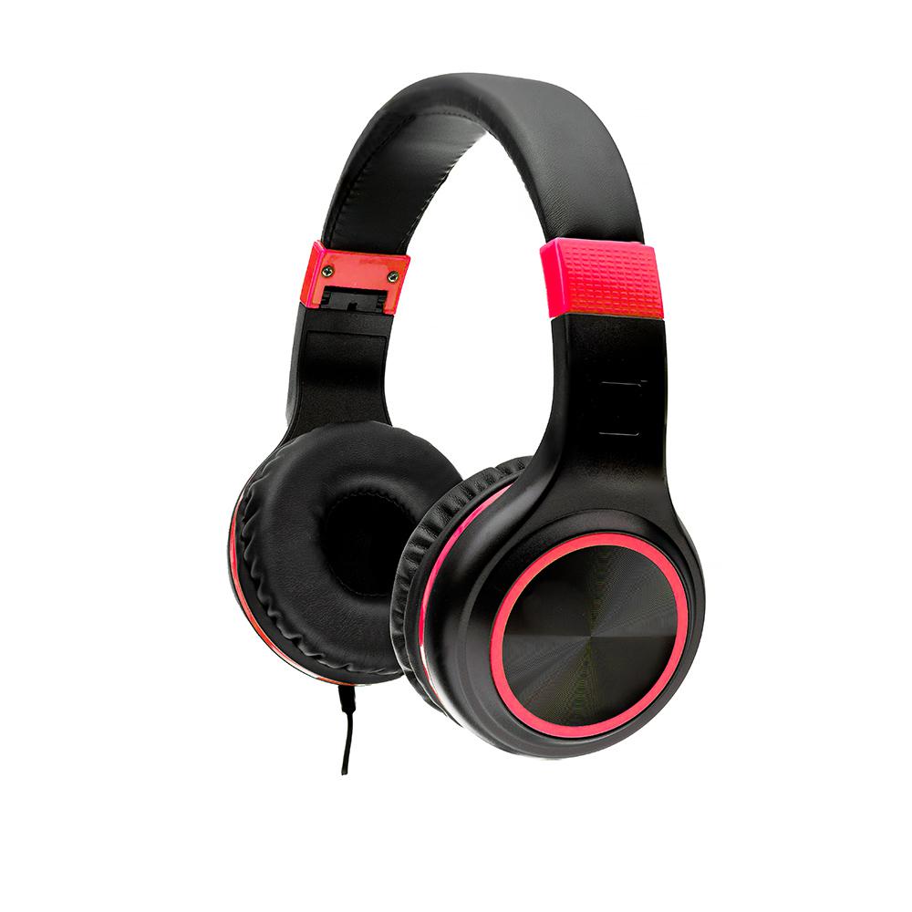 Casti cu micr. Spacer Pearl Red, cu fir (Casti Head-band Spacer Pearl)