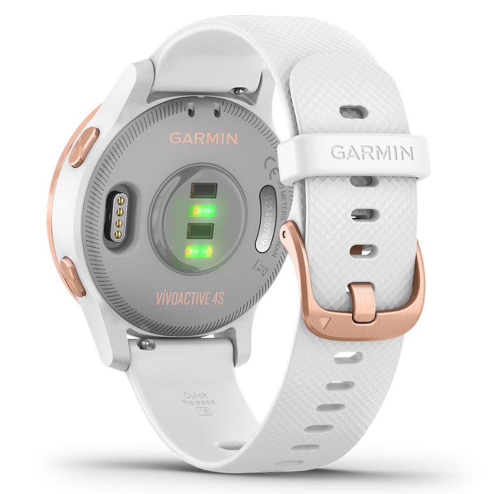 Ceas Smartwatch Garmin Vivoactive 4S, White/Rose Gold SEU