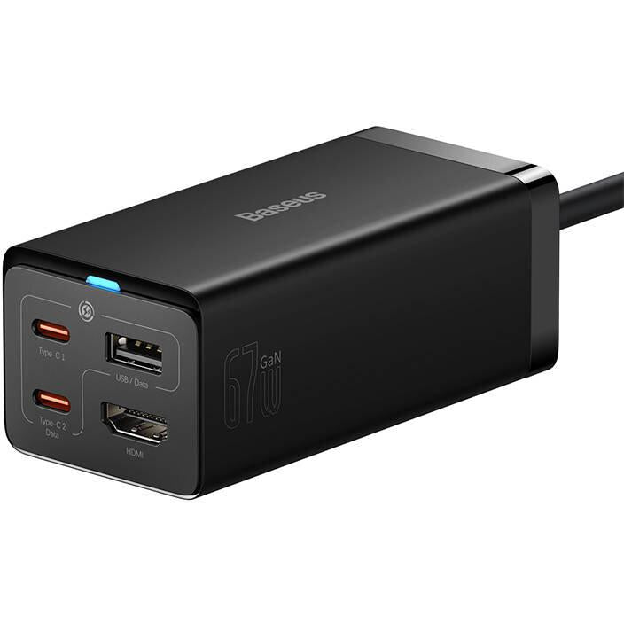 Incarcator Retea GaN5 Pro Qc 67W, negru