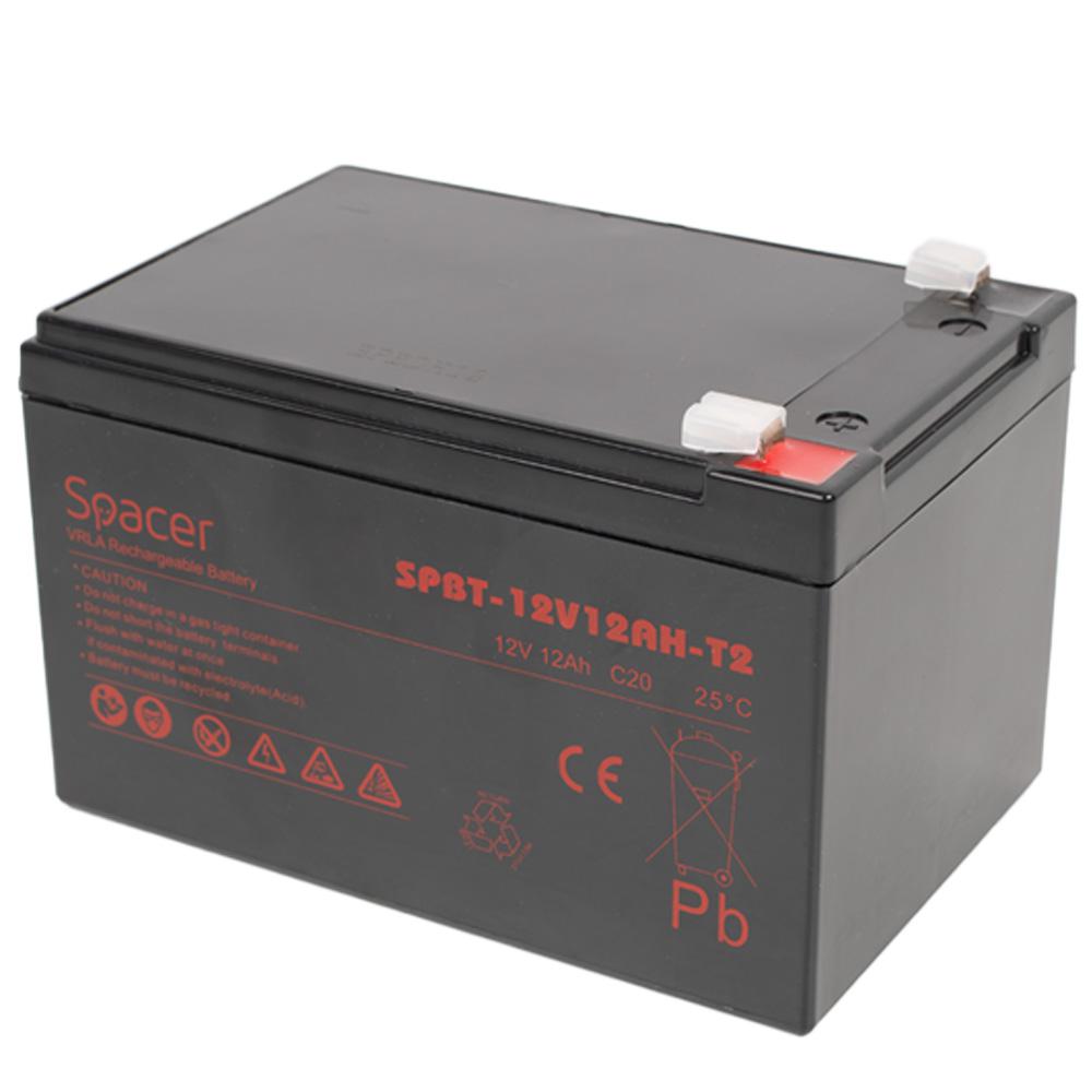 Spacer SPC ACUMULATOR UPS 12V/12Ah terminal F1