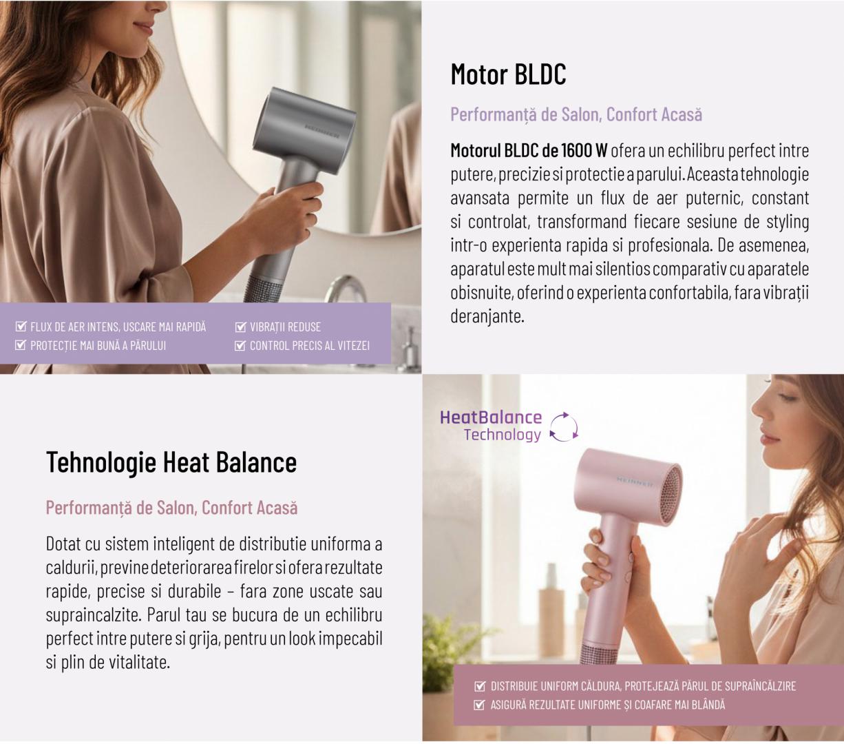 USCATOR DE PAR HEINNER HHD-H16BLDC-PNK