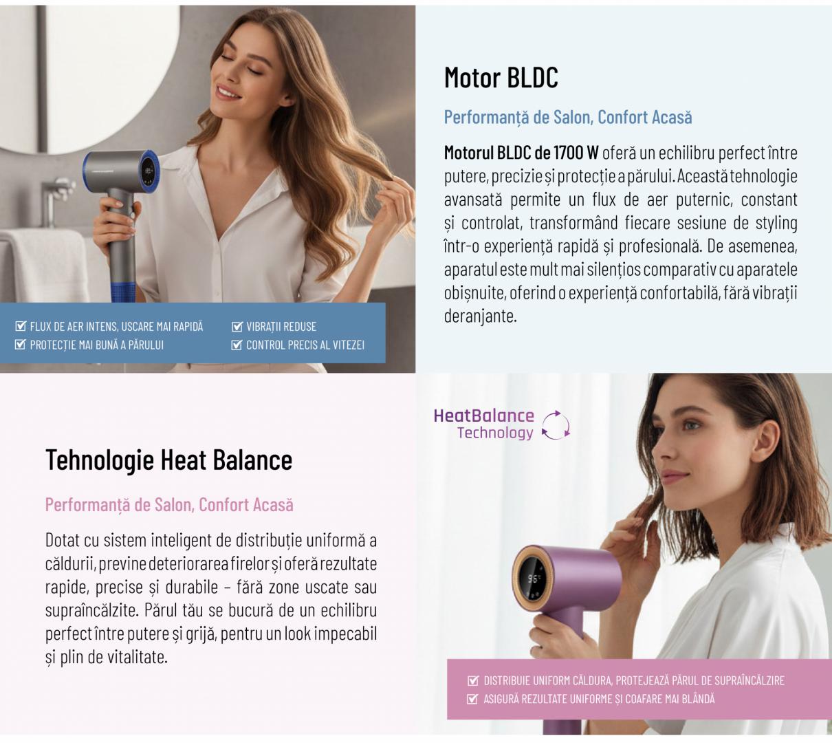 Uscator de Par Heinner HHD-H17DBLDC-GY (uscator de Par Profesional Heinner HHD-H17DBLDC-GY)