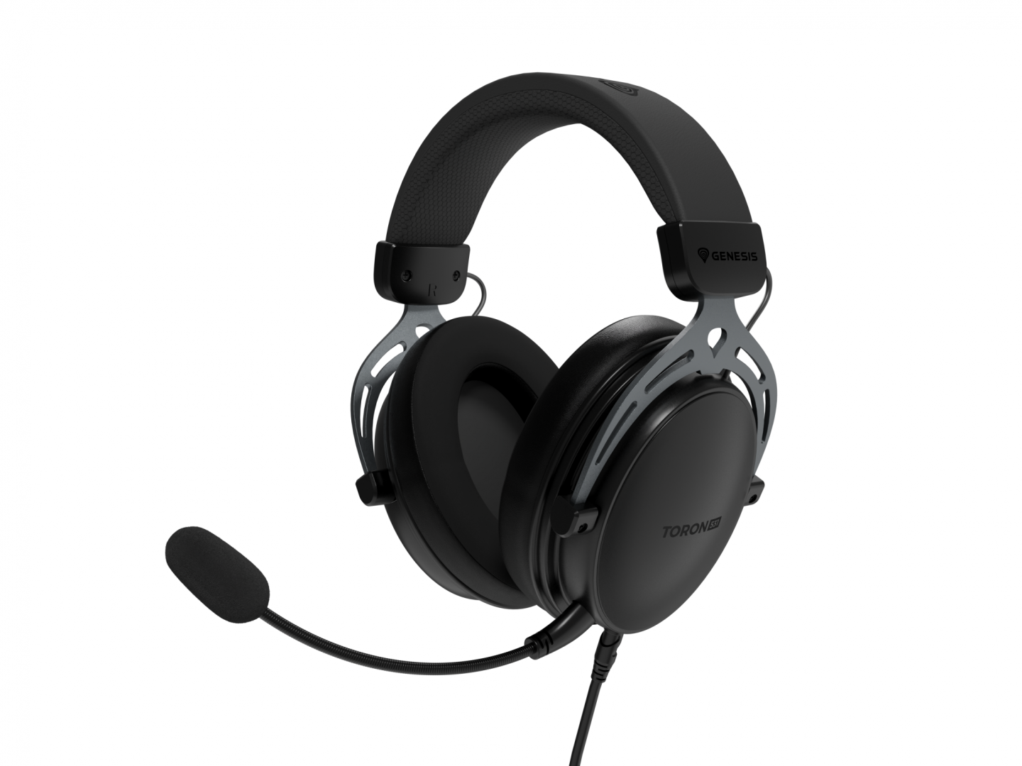 Casti cu fir Genesis Toron 531 negru