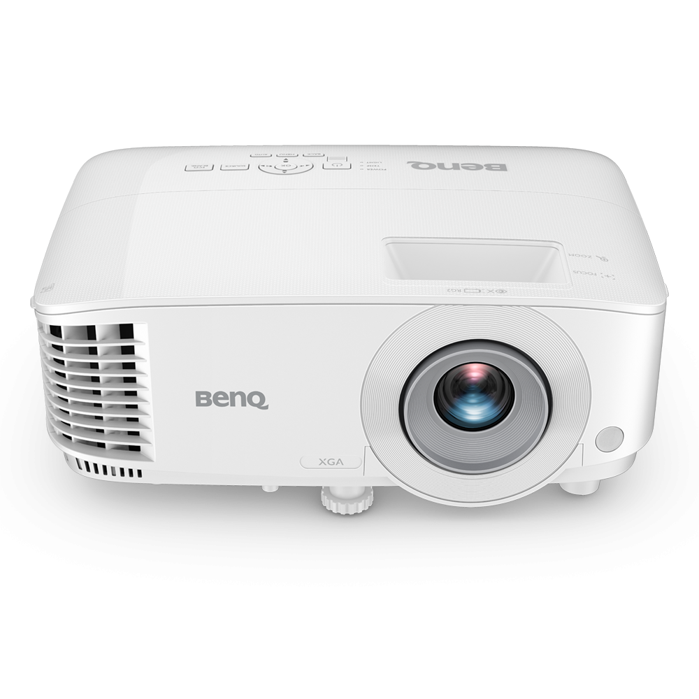 Proiector BenQ MX560, DLP, XGA 1024* 768, up to WUXGA 1920*1200, 4000 lumeni, 20.000:1, 4:3 nativ, 16:10/ 16:9 compatibil, lampa 6.000 ore/ 15.000 ore eco mode, zoom optic 1.1, boxa 10W,  Security Bar, Kensington lock, 2* HDMI, 2*D-sub, USB type A, audio 